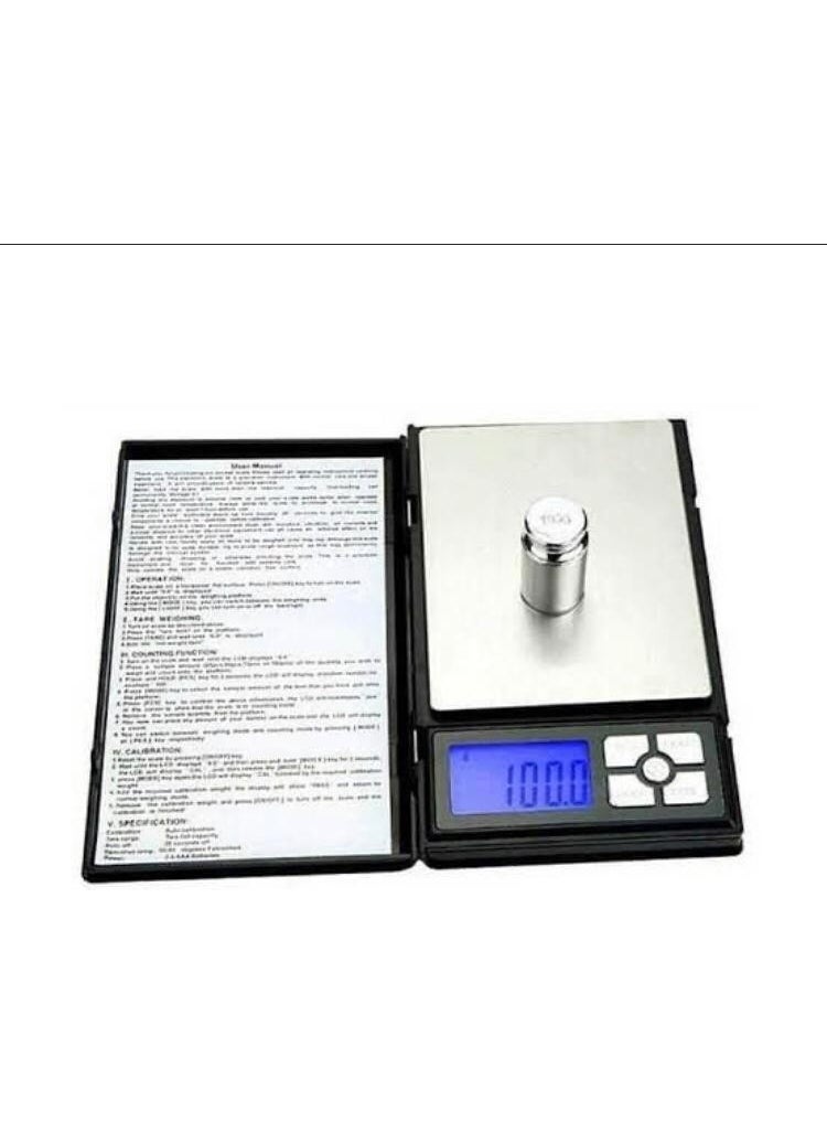 Notebook - Jewelry Silver Pocket Scale 500 Gram 0.01 - Image 1