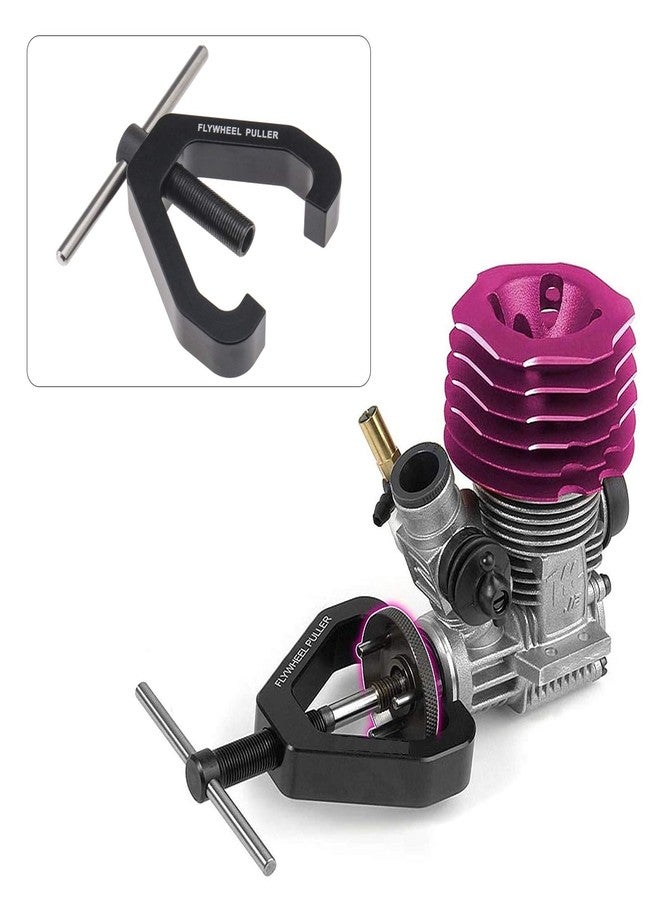 SING F LTD Black Nitro Gas Engine Flywheel Remover Puller Tool Rc Car Utility Wrench Tools for Rc 1/10 Vehicles Buggy Remote Control Toys - Image 4