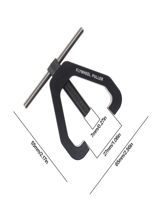 SING F LTD Black Nitro Gas Engine Flywheel Remover Puller Tool Rc Car Utility Wrench Tools for Rc 1/10 Vehicles Buggy Remote Control Toys - Image 3