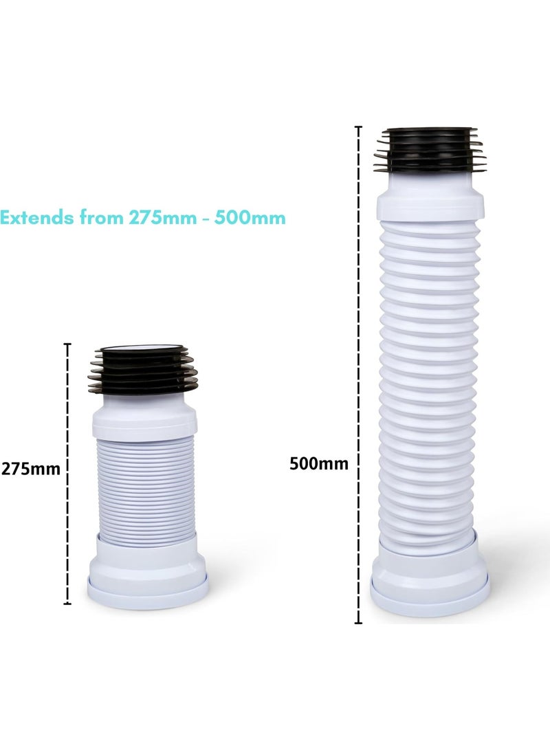 Fixer 4″ Magic WC Waste Connector – Flexible PVC Toilet Drain Pipe Joint - Image 4