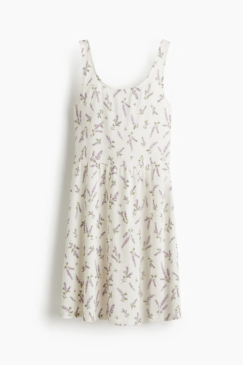 H&M Crinkled jersey dress