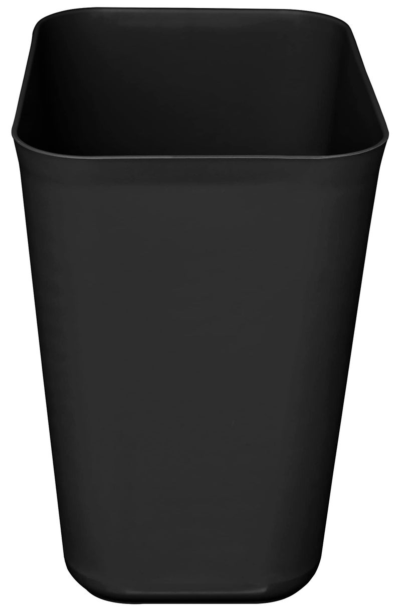 Nipogear 3.5 Gallons /13.5 Liter Efficient Plastic Trash Can Garbage Bin Wastebasket, Fits Under Desk, Kitchen, Home, Office (Black, 3.5 Gallons) - Image 2