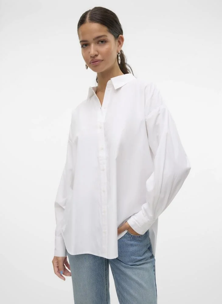 فيرو مودا قميص كاجوال بأكمام طويلة