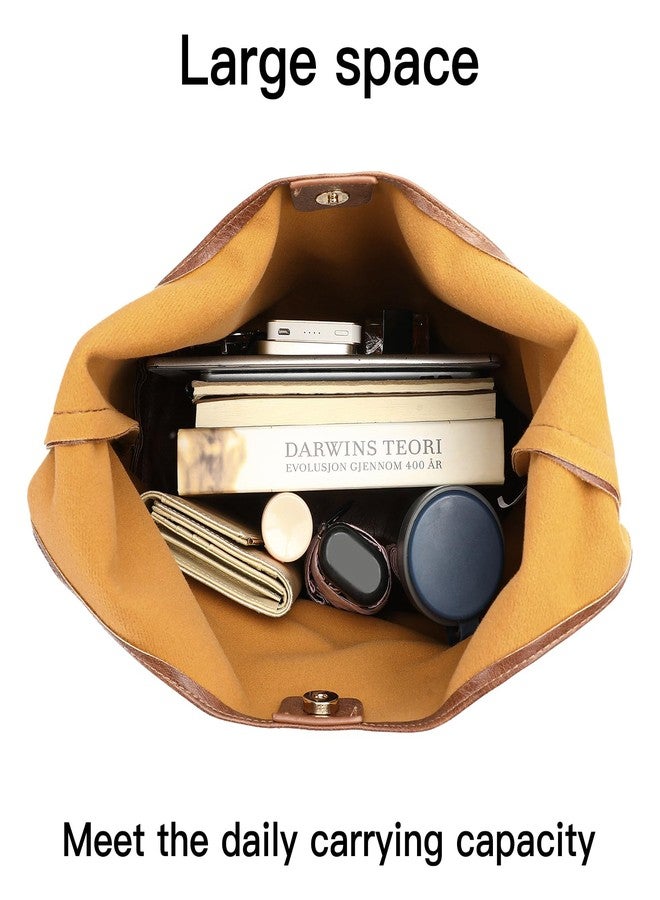 SENDEFN Hobo Bags Purse for Women Soft Designer Tote Bag Slouchy Shoulder Purses - Image 3