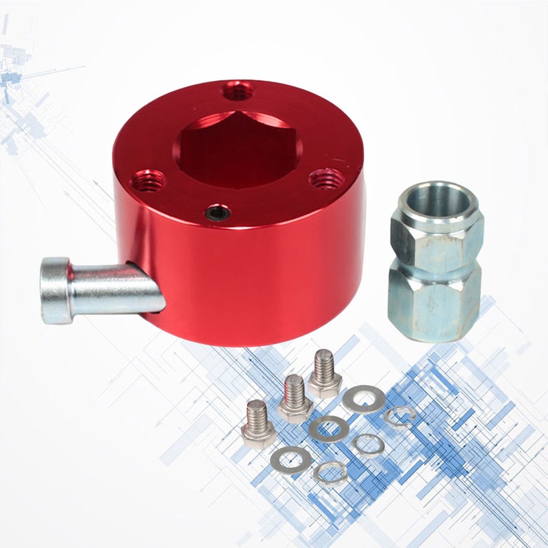 Steering Wheel Quick Release Base Steering Wheel 3/4 Car Refit Accessory - Image 1