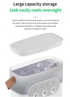 Laravel Portable rechargeable mist fan with controlled spray humidifier, USB rechargeable and air cooler, with LED colorful atmosphere light, multiple wind speeds, suitable for office, home or camping  - Image 5