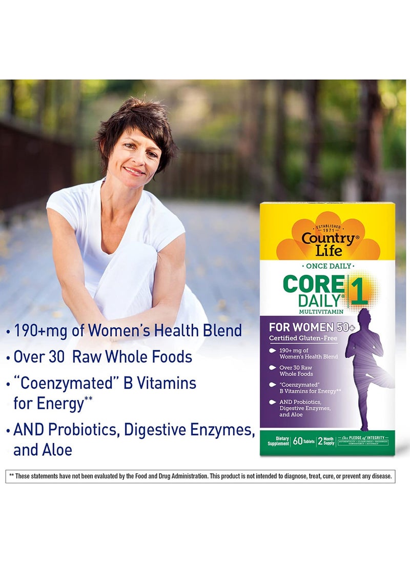 كانتري لايف أقراص Core Daily1 للنساء فوق سن 50، 60 قرصًا  - Image 5