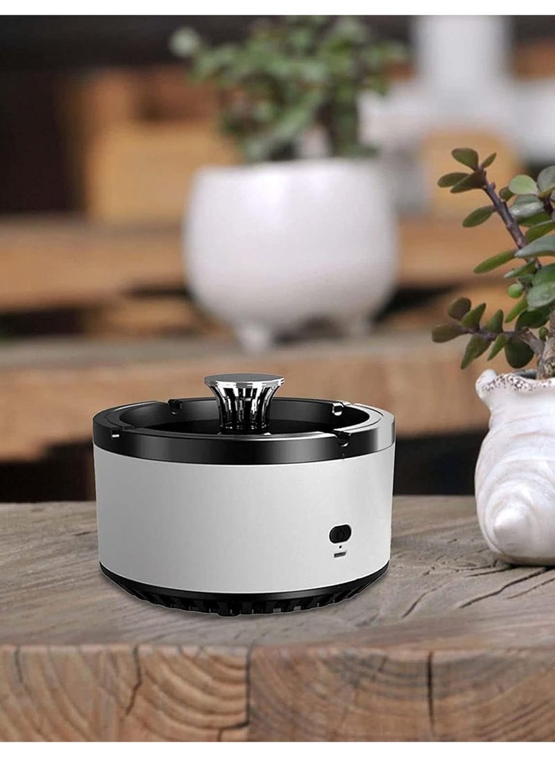 Car Ashtray Health Indoor Ashtray 2 In 1 Multifunctional Ash less Air Purifier With Filter Ashtray Best For Family Car Or Office - Image 5