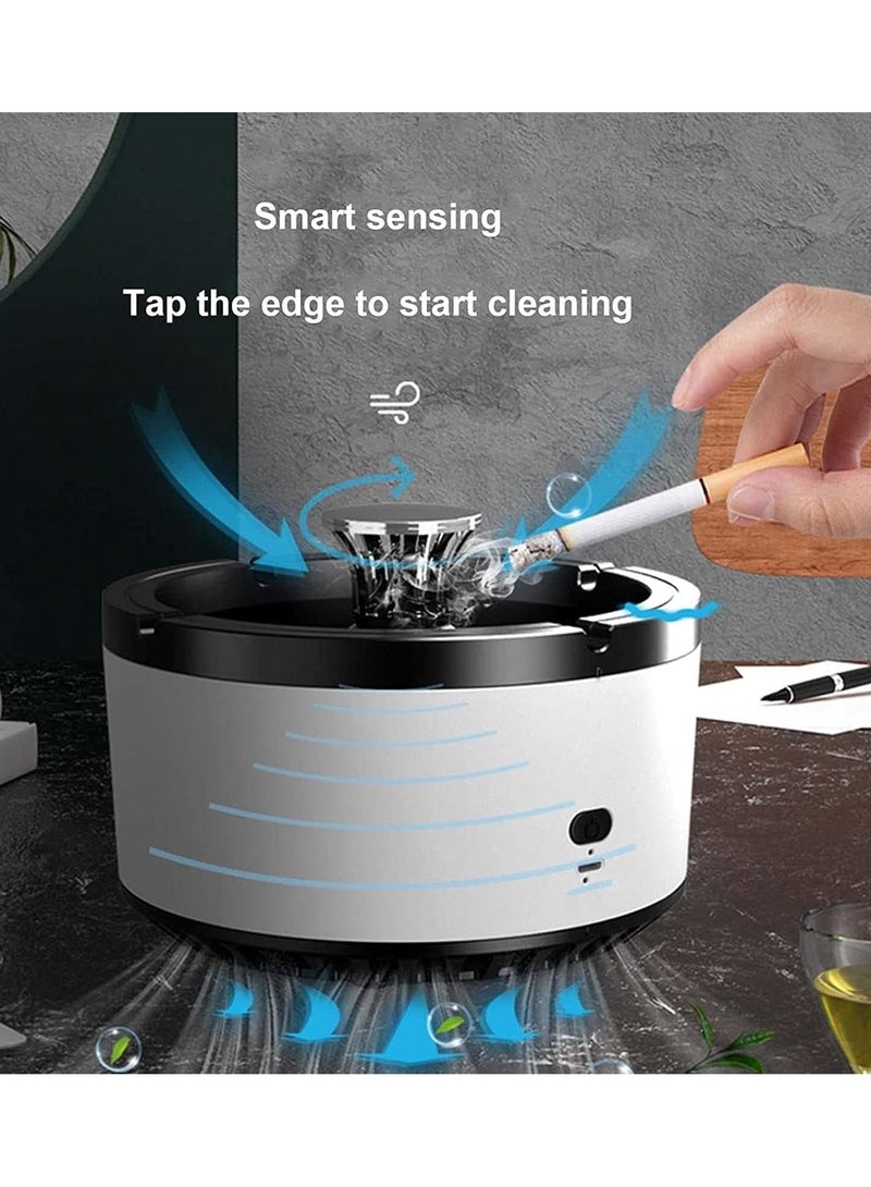 Car Ashtray Health Indoor Ashtray 2 In 1 Multifunctional Ash less Air Purifier With Filter Ashtray Best For Family Car Or Office - Image 2