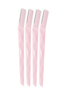 Miniso A set of 4 professional eyebrow razors for precise and smooth grooming. 