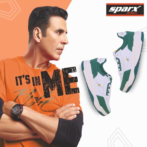 Sparx Sports Shoe SM-970 Green for Kids - Image 5
