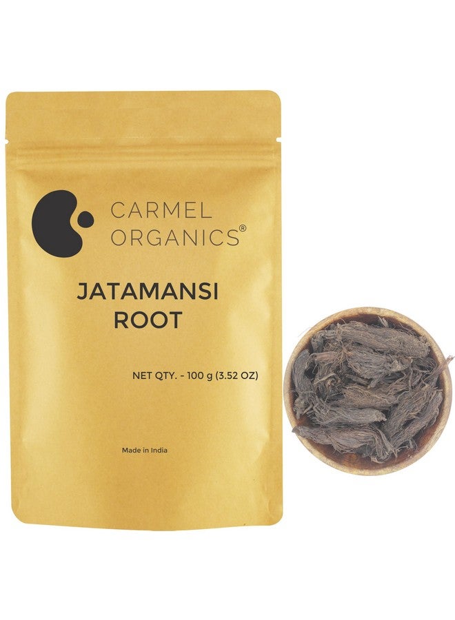 CARMEL ORGANICS CARMEL ORGANICS Jatamansi Roots Whole 100 Gram | Natural Spikenard (Nardostachys jatamansi) | Calming Musk Root for Stress, Hair & Sleep, No Added Preservatives, Non GMO  - Image 1