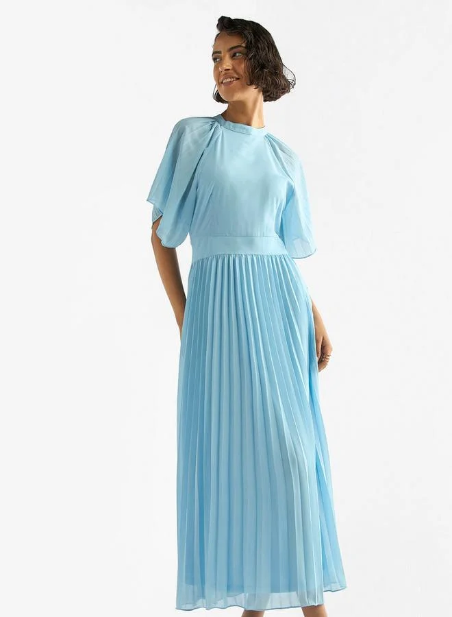 Splash FAV Pleated Chiffon Dress