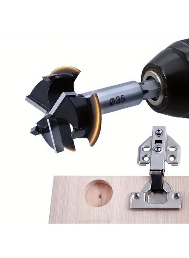 عدة النجارة السوداء أداة قطع المفصلة مثقاب المنشار ثاقب راوتر فولاذ متين - Image 4