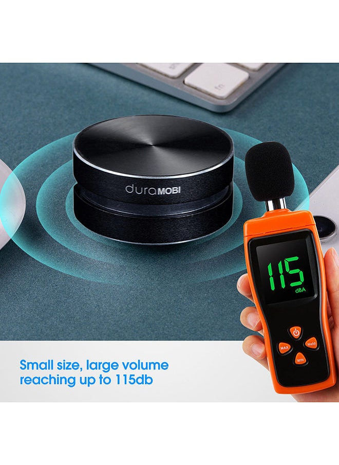 dura MOBI - 1 Pack Wirelessly BT Speaker Bone Conduction Speakers Mini Portable Loud Stereo Sound Built-in Mic Sound Box Red - Image 1