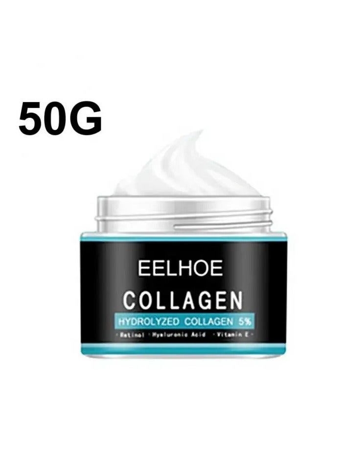 EELHOE 50g Men Face Cream, Natural Formula Anti Aging Wrinkle Cream , Fast Absorption Moisturizing Whitening Cream,  Hydrating Face Lotion For Skin Tightening, Firming And Wrinkle Removal - Image 1