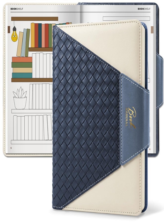 BIROYAL Reading Journal with 52 Reviews & Progress Tracking - Book Journal Reading Log 176 Pages - A5 Hardcover Reading Tracker Journal - Gift for Book Lovers & Readers - Keeping Notes on Your Favorite Books - Image 1
