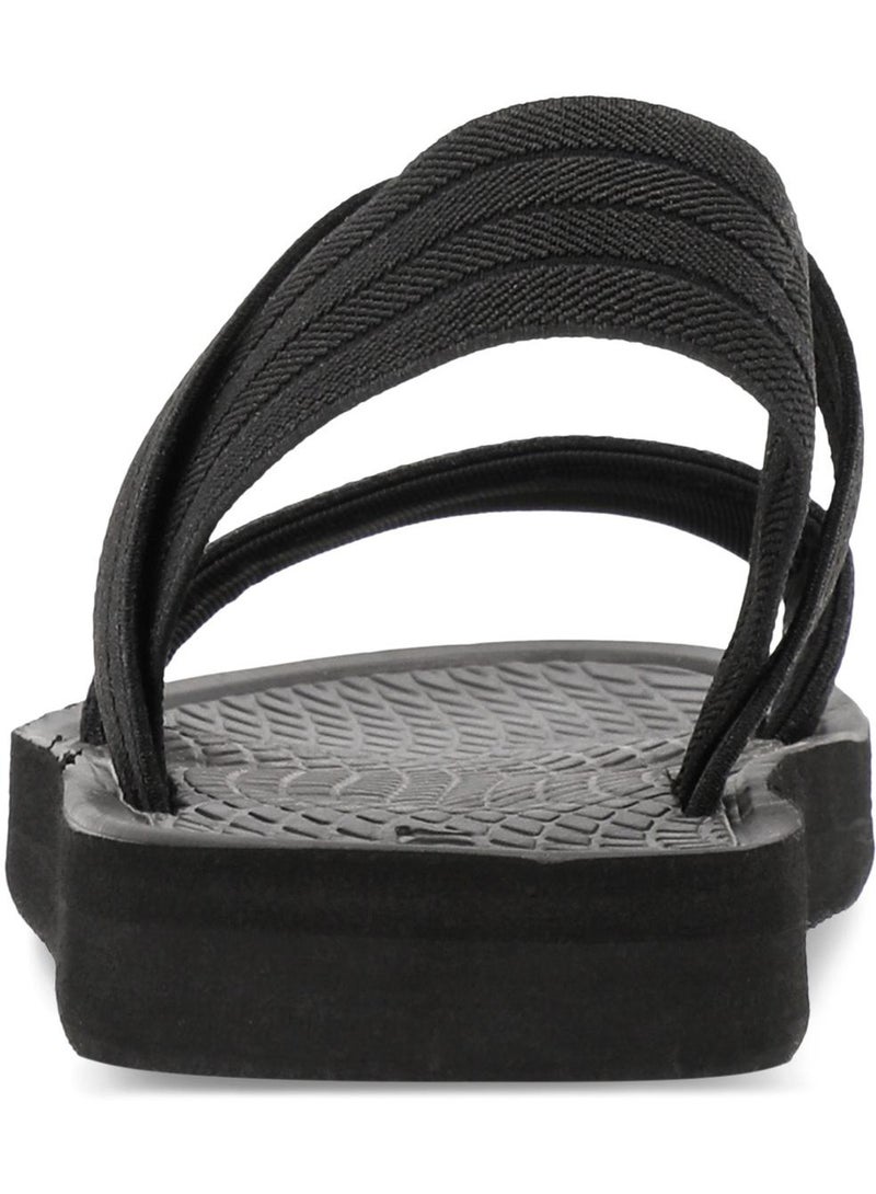 Termit صنادل نسائية إليكا سوداء، تيرميت، تصميم خفيف الوزن، نعل EVA، أحزمة غير متناسقة مريحة، أنيقة وعملية لارتداء الصيف - Image 5