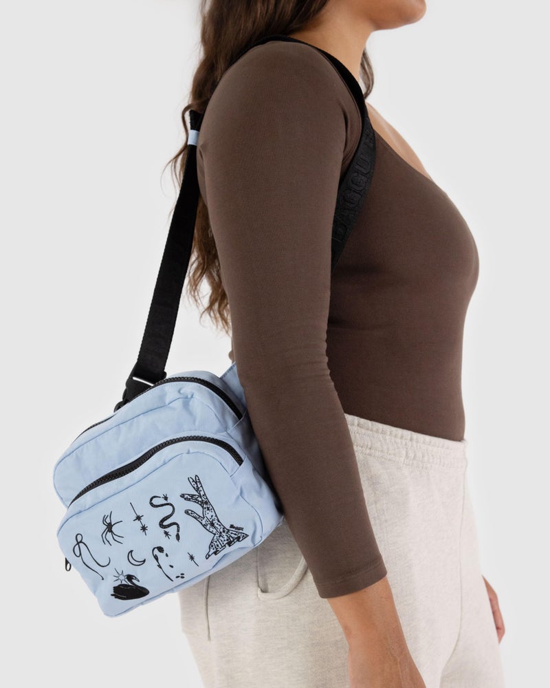 BAGGU Fanny Pack - Embroidered Ballet Icons - Image 2