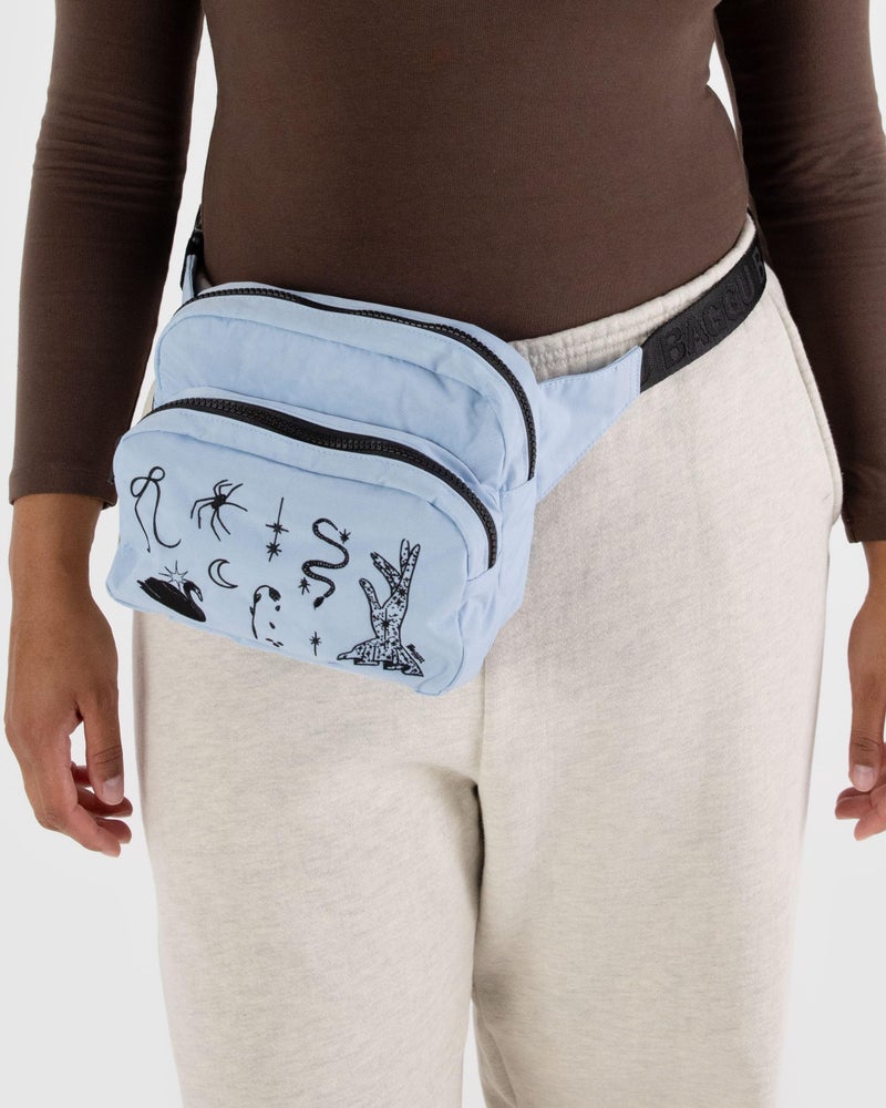 BAGGU Fanny Pack - Embroidered Ballet Icons - Image 3