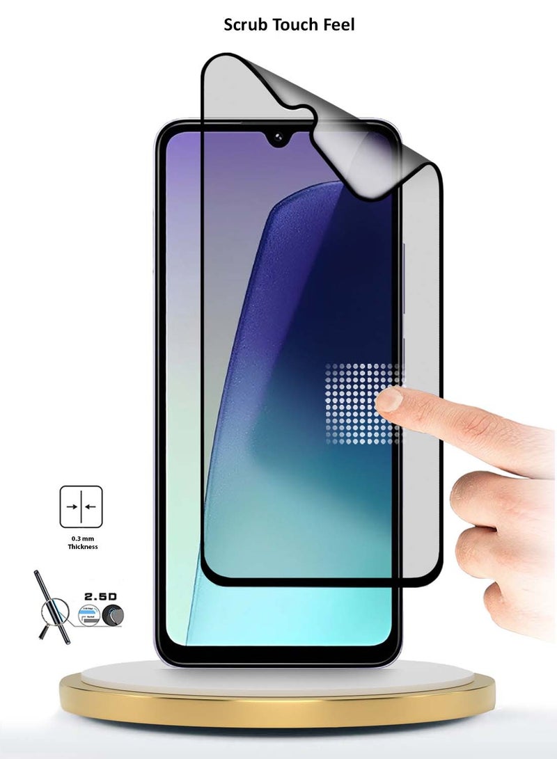 Wtech Xiaomi Redmi 14C 4G / Redmi 14R 5G 2024 Nano Ceramic Full Glue Full Cover Matte Flexible Screen Protector (MSCNMN) - Clear/Black - Image 3