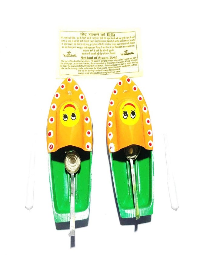 Cutrunn Beautiful Handcrafted Put Put Boat (Orange)