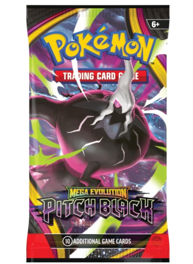 Pokemon TCG Mega Evolution Pitch Black Booster Blister Pack Card Game 3-Piece - Image 2