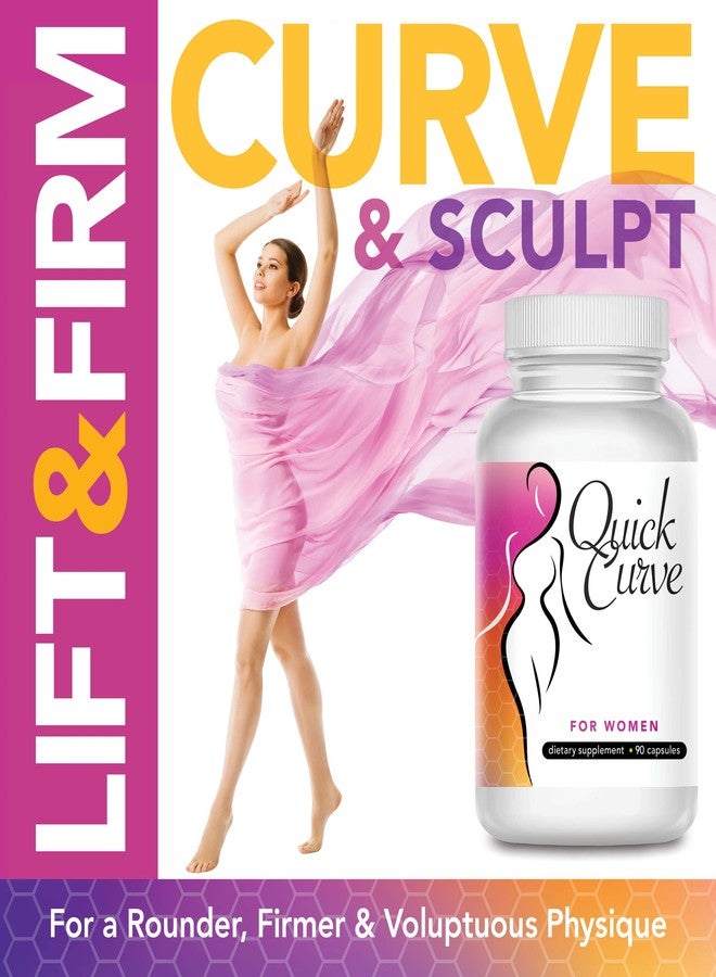 XL Science Quick Curve – Female Curve Enhancing Supplement for Fuller HIPS, Thighs, and Bust – Hormonal Balance, Skin Elasticity, and Body Sculpting Support – Natural Formula for Confidence and Results - Image 5