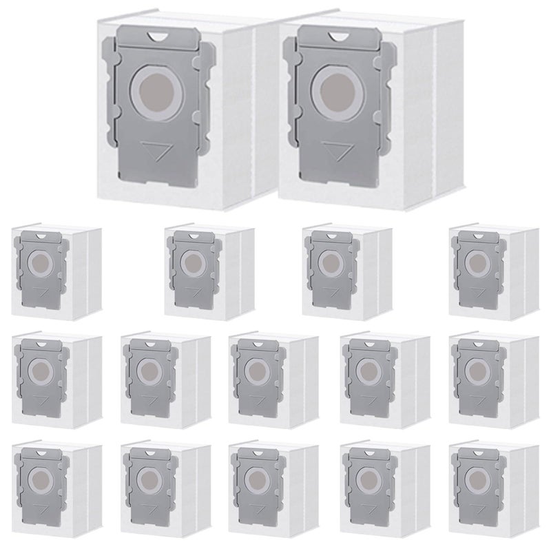 ApexOne 16 Pack Vacuum Bags for iRobot Roomba i, j, s Series, 104 Combo, 105 Combo, 105 Vac, Plus 405 (G185) (G181) Combo, Max 705 Vac, Max 705 Combo, Plus 504 Vac, Plus 505 Combo, Q0520 Robot Vacuum - Image 1