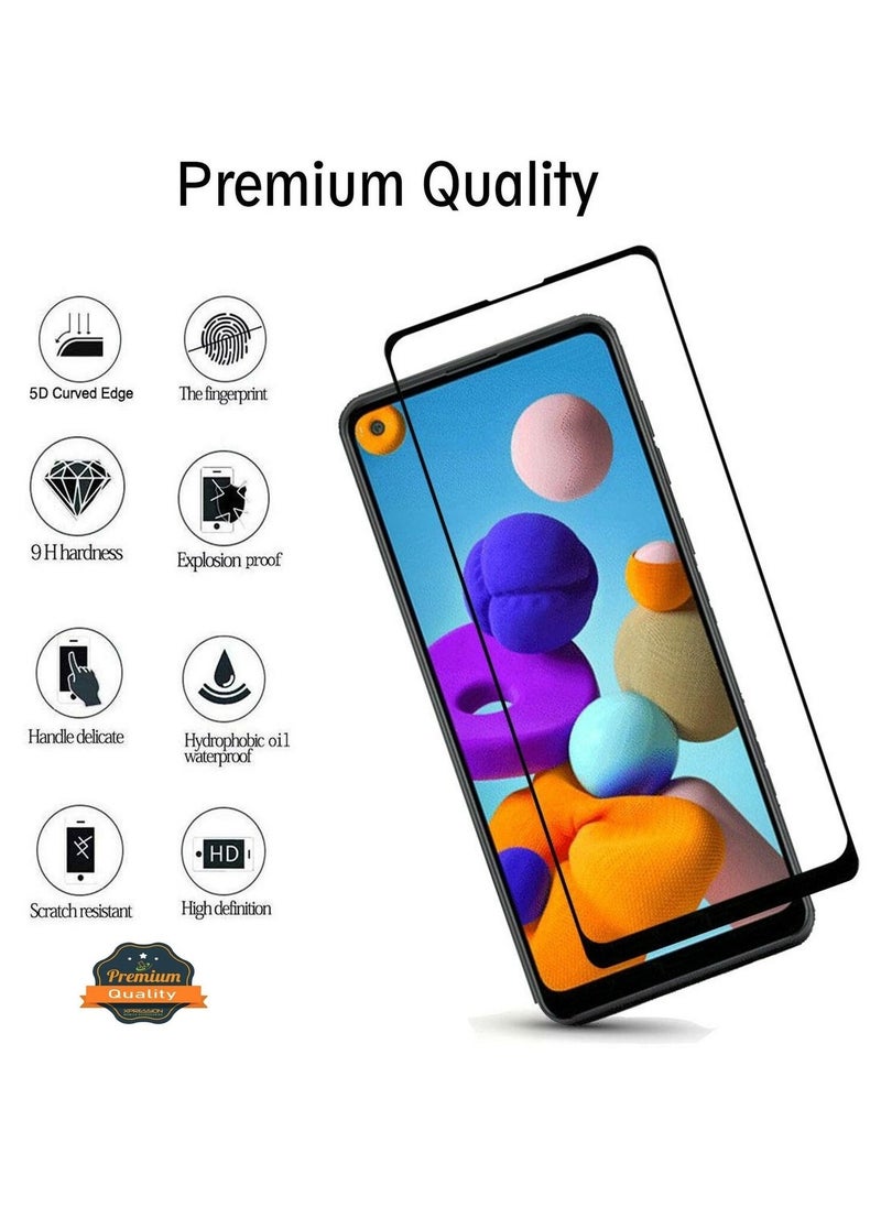 Tempered Glass Screen Protector For Samsung Galaxy A73 5G Full Glue - Black - pzsku/ZF500BD32268804082893Z/45/_/1739183383/b444502a-a586-433f-96f4-751254550298