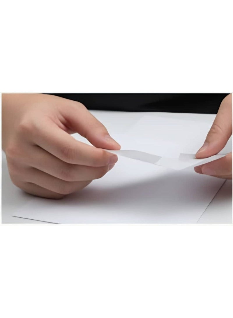 Extra Strong Double Face Adhesive Tape - Versatile for Fixing and Crafts (White). - Image 3
