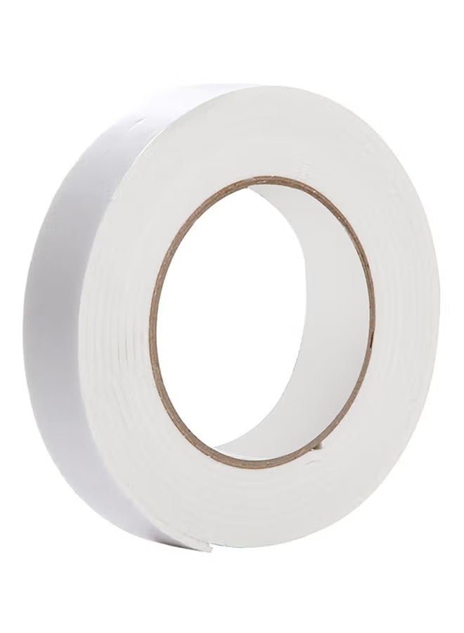 Extra Strong Double Face Adhesive Tape - Versatile for Fixing and Crafts (White). - Image 1