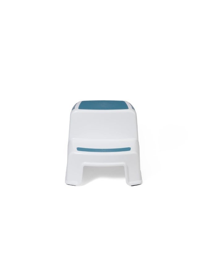 Milano Swish Step Stool - 36x33x26 cm, Lightweight White Indoor & Outdoor Stool, No Installation Required, Ideal for Home & Garden Use, 0.99 Kg - Image 3