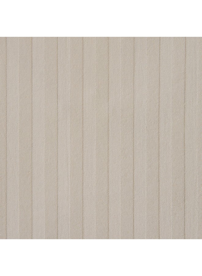 Home Box Hamilton Satin Striped Super King Fitted Sheet 200 x 36 x 200 cm - Image 5