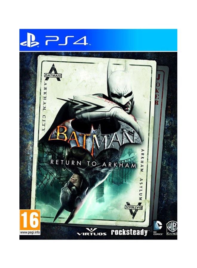 دبليو بي جيمز لعبة Batman: Return To Arkham - (إصدار عالمي) - تقمص الأدوار - playstation_4_ps4 - Image 1