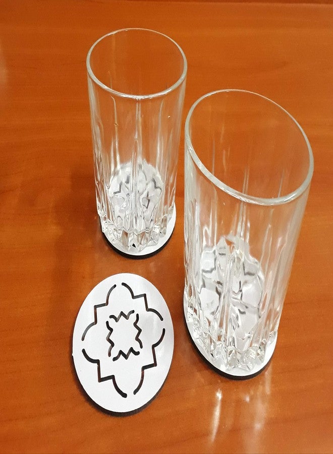 eCNCshop Coasters Set of 6 Dining Tableware Attractive Home Decor - Image 4