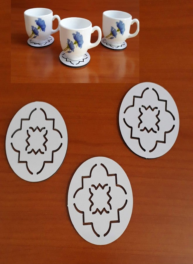 eCNCshop Coasters Set of 6 Dining Tableware Attractive Home Decor - Image 1