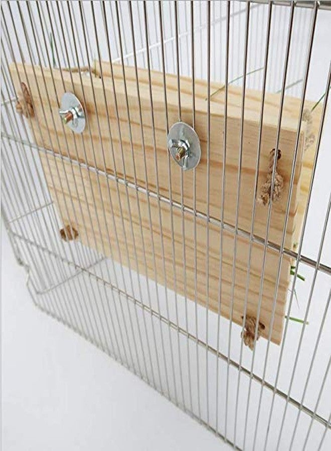 Litewoo Rabbit Hay Rack Manger Feeder Bunny Food Dispenser Wooden Hay Manger Rack Holder for Hamster Chinchilla Guinea Pig Small Animal Cage Accessories (A) - Image 3