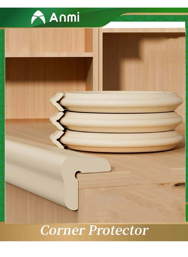 Anmi Corner Protector for Baby, Heavy-Duty Soft Foam Furniture Edge Bumper Guards (2M) - Image 1