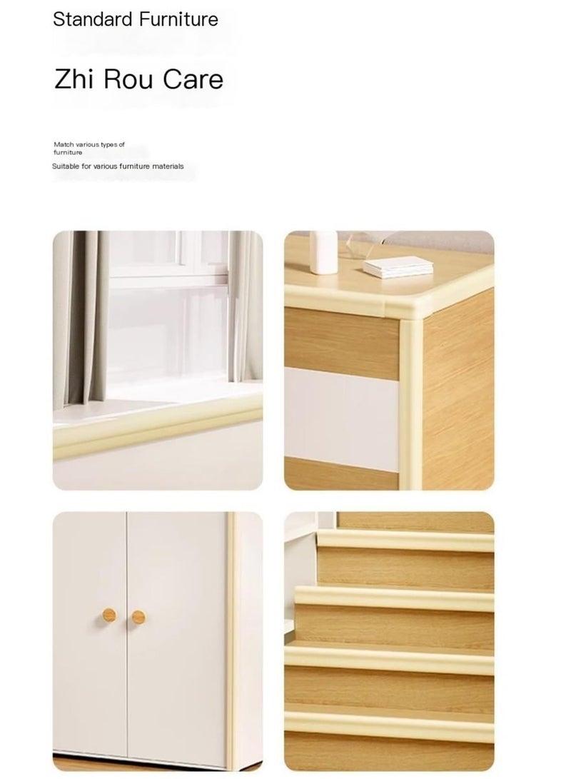 Anmi Corner Protector for Baby, Heavy-Duty Soft Foam Furniture Edge Bumper Guards (2M) - Image 5