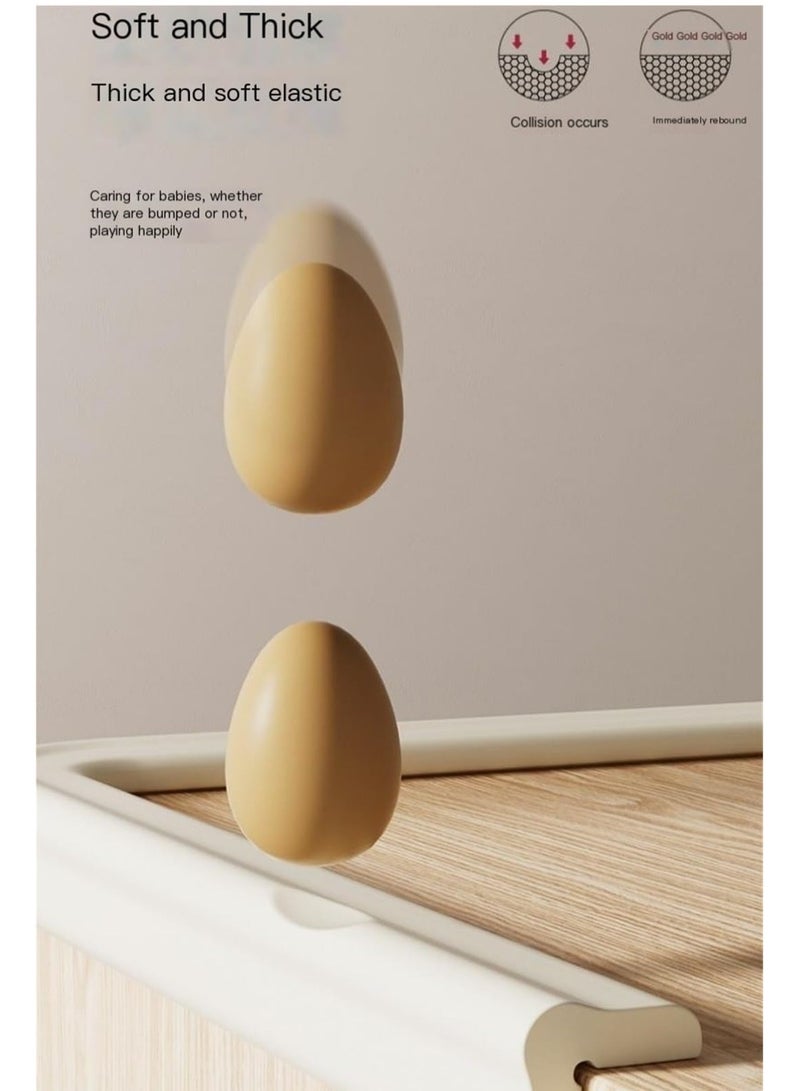 Anmi Corner Protector for Baby, Heavy-Duty Soft Foam Furniture Edge Bumper Guards (2M) - Image 3