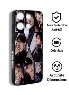 Protective Case Cover For Xiaomi Poco M6 Pro 4G Stray Kids South Korea SKZOO SKD07 Drawing