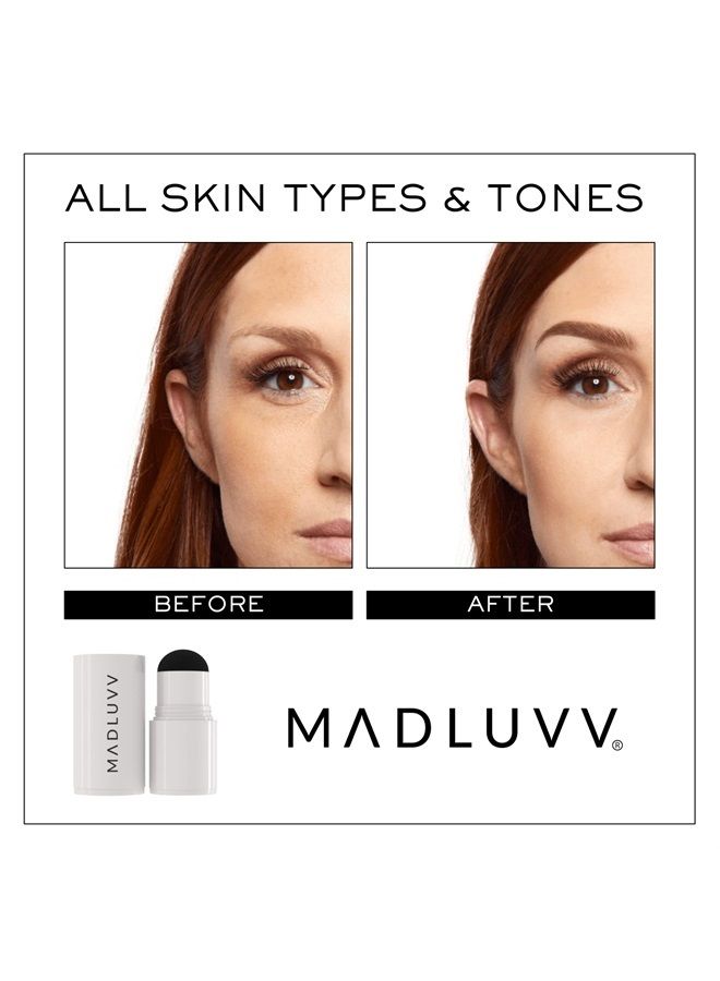 MADLUVV Patented 1-Step Brow Stamp™ Refill, The Original Viral Eyebrow Stamp for Filling and Shaping, Smudge-Proof, Blendable, Water Resistant Pomade Formula in the Cap (Auburn) - Image 4