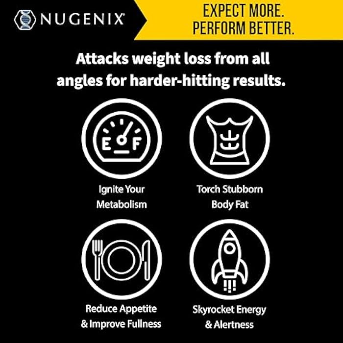 Nugenix Thermo-X: Thermogenic Fat Burner Supplement for Men, Extreme Metabolic Accelerator, 60 Count - Image 5