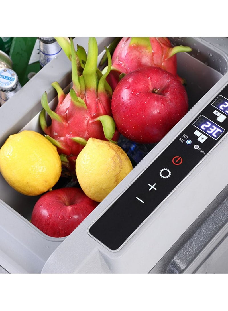 Crony ثلاجة سيارة QN46A 46 لتر بنظام درجة حرارة مزدوجة ثلاجة محمولة مجمد ثلاجة مدمجة للاستخدام في السيارة والمنزل DC 12V-24V AC 110-240V - Image 5