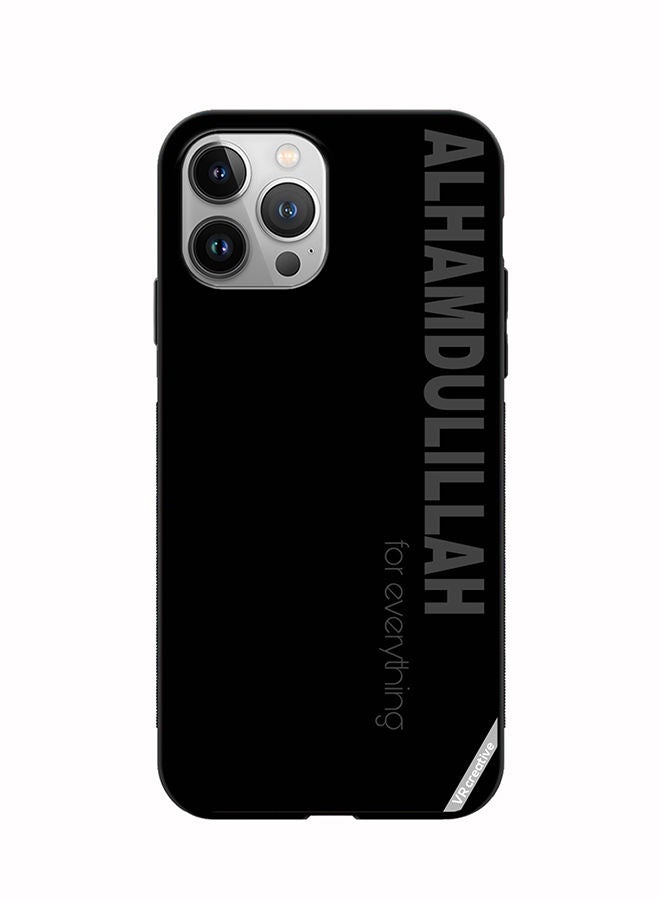 VR CREATIVE Protective Case Cover For Apple iPhone 11 Pro Alhamdulillah For Everything Design Multicolour - Image 1
