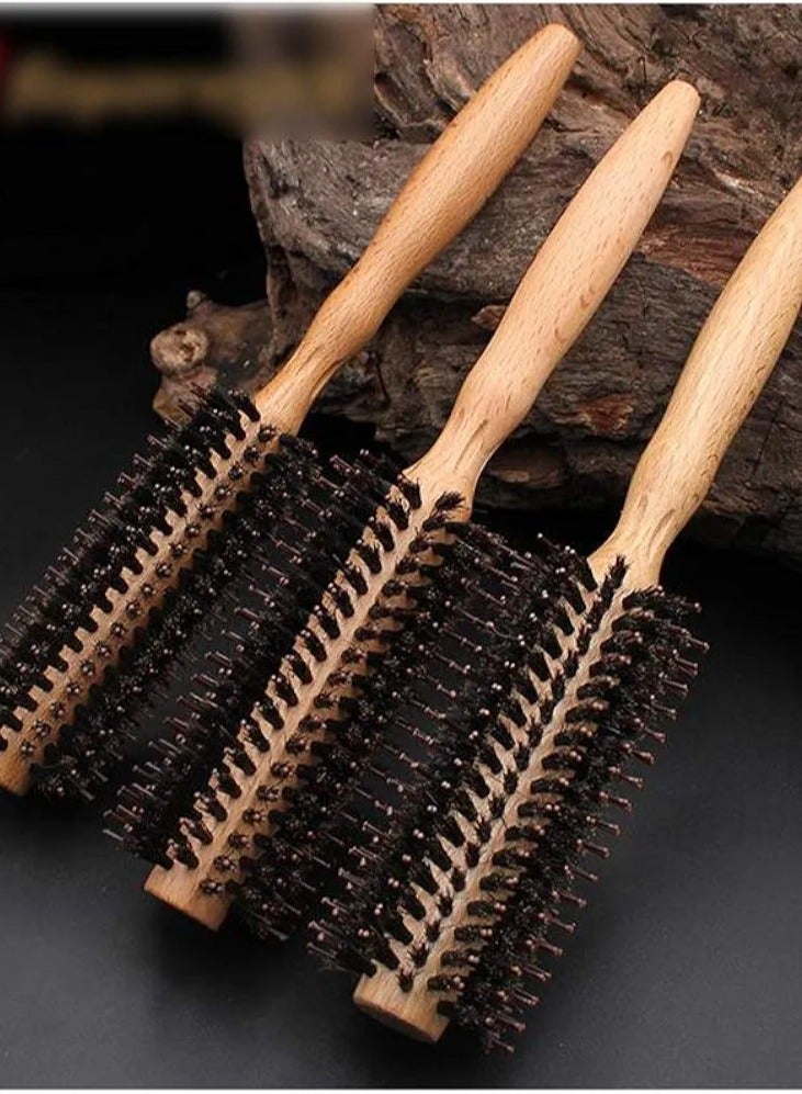 Generic Roller comb curly hair comb bristle round inner buckle shape blowing hair curler comb hair salon professional men and women  - Image 5