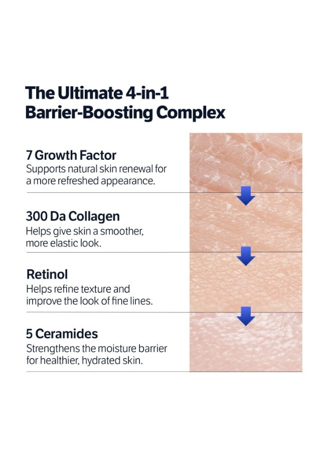 SUNGBOON EDITOR Deep Collagen 7GF Korean Night Cream for Face and Neck, Advanced Skincare Formula & Nighttime Moisturizer, 5 Ceramides & Retinol, Firm-Looking/Barrier-Supporting 50ml - Image 5