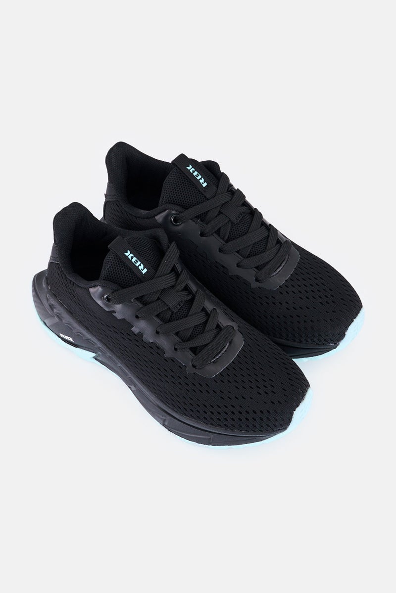 RBX Women Lace Up Outdoor Shoes, Black - Image 2