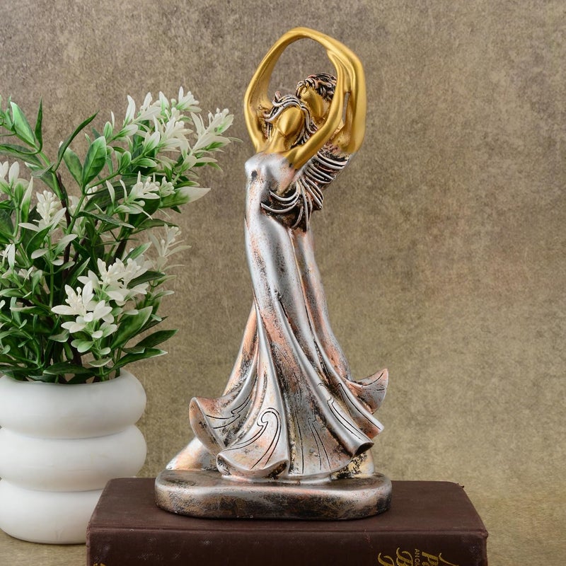 zart Romentic Love Couple Showpiece for Home Decor in Showpieces11Inch - Image 1